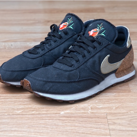 Nike Dbreak Type Pomegranate Black/White/Volt/Solar Flare Shoes - Picture 3 of 7